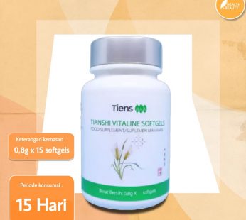 TIANSHI Vitaline Softgels Original Pemutih Badan Permanen